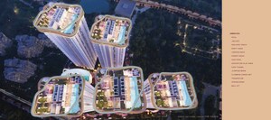 Master Plan in 4 BHK Apartment at Raghava Cinq, Financial District – for Sale