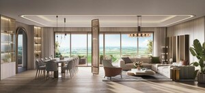 Living Room in 3 BHK Apartment at Eldeco Fairway Reserve, Sector 80 – for Sale