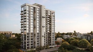 5 BHK Apartment – Exterior View View at Primarc Aahana, Kasba - for Sale