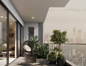 Balcony in 5 BHK Apartment at Primarc Aahana, Kasba – for Sale