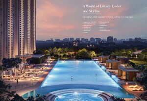 Swimming Pool in 3.5 BHK Apartment at Suncity Monarch Residences, Sector 78 – for Sale