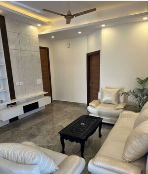 Living Room in 3 BHK Apartment at Govind Vihar – for Rent