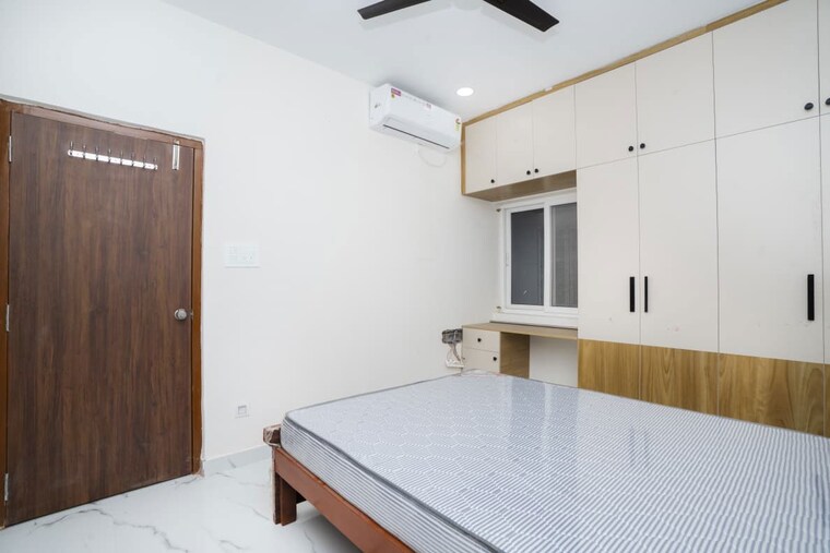 Bedroom, manikonda 2 Bedroom 1200 Sq.Ft. Apartment In Manikonda Hyderabad 10255976