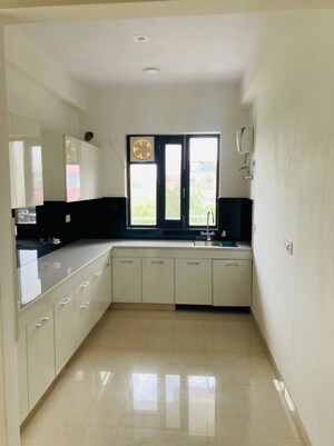Kitchen in 3 BHK Builder Floor at AWHO Apartments, Sector 22 – for Rent