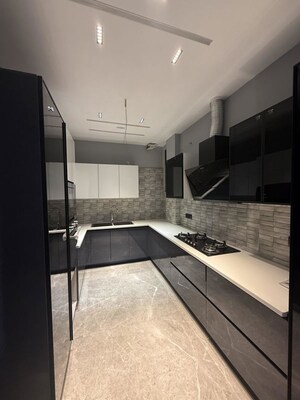 Kitchen in 3 BHK Builder Floor at Lajpat Nagar – for Sale