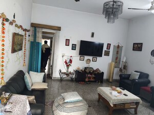 Living Room in 2 BHK Builder Floor at Malviya Nagar – for Rent