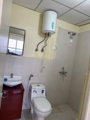 Bathroom in 2 BHK Apartment at Pyramid Midtown, Sector 59 – for Rent