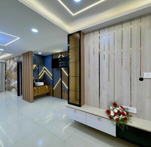 Living Room in 3 BHK Apartment at Lansum El Dorado, Narsingi – for Rent