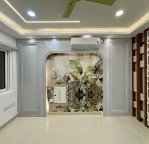 Living Room in 3 BHK Apartment at Lansum El Dorado, Narsingi – for Rent