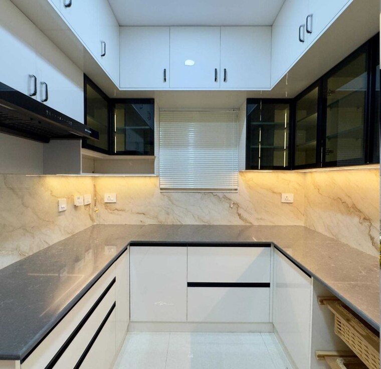 Kitchen, lansum-el-dorado 3 Bedroom 1860 Sq.Ft. Apartment In Narsingi Hyderabad 10256063