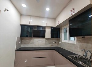 Kitchen in 3 BHK Apartment at Rajapushpa Provincia, Narsingi – for Rent