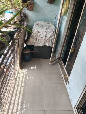 Balcony in 1 BHK Apartment at Beauty Heights, Bhandup West – for Rent