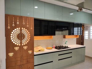 Kitchen in 4 BHK Apartment at Prestige Beverly Hills, Kokapet – for Rent