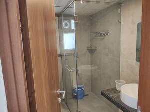 Bathroom in 4 BHK Apartment at Prestige Beverly Hills, Kokapet – for Rent
