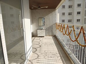 Building Lobby in 4 BHK Apartment at Prestige Beverly Hills, Kokapet – for Rent