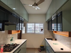 Kitchen in 4 BHK Apartment at Prestige Beverly Hills, Kokapet – for Rent
