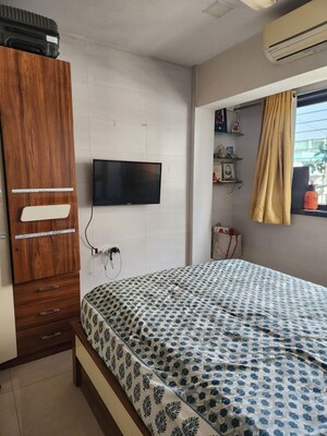 Bedroom in 1 BHK Apartment at Lotus CHS Kharghar, Kharghar Sector 20 – for Rent