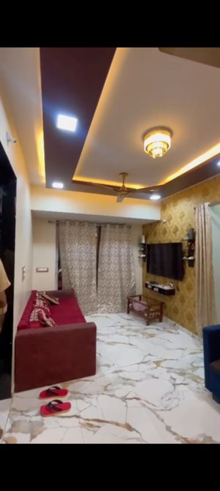 Living Room, royal-harmony-ulwe 2 Bedroom 1200 Sq.Ft. Apartment In Ulwe Sector 19 Navi Mumbai 10256080