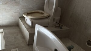 Bathroom in 3.5 BHK Apartment at 3C Lotus Boulevard, Sector 100 – for Sale