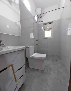 Bathroom in 1 BHK Apartment at Prestige Falcon City, Konanakunte – for Rent