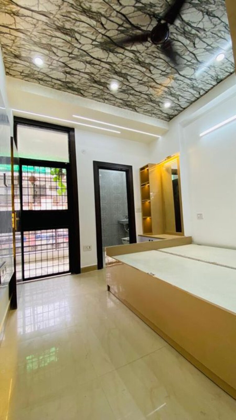 Bedroom, indrapuram 3 Bedroom 1350 Sq.Ft. Builder Floor In Indrapuram Ghaziabad 10256131