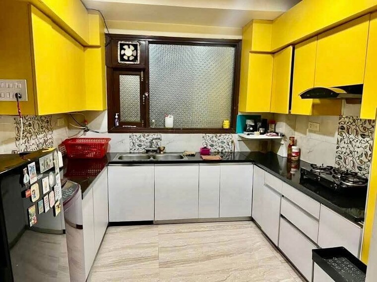 Kitchen, ip extension 4 Bedroom 2200 Sq.Ft. Apartment In Ip Extension Delhi 10256136