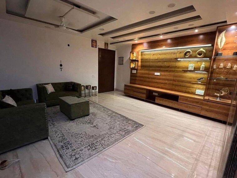 Living Room, ip extension 4 Bedroom 2200 Sq.Ft. Apartment In Ip Extension Delhi 10256136