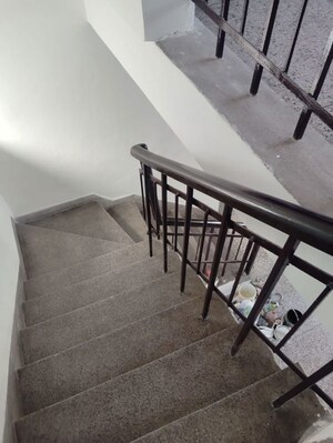 Staircase in 3 BHK Apartment at Vasant Enclave – for Rent