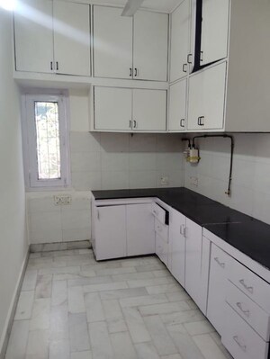 Kitchen in 3 BHK Apartment at Vasant Enclave – for Rent