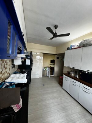 Kitchen in 1 BHK Apartment at Abhijeet CHS Naupada, Naupada – for Rent