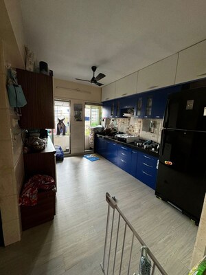 Kitchen in 1 BHK Apartment at Abhijeet CHS Naupada, Naupada – for Rent