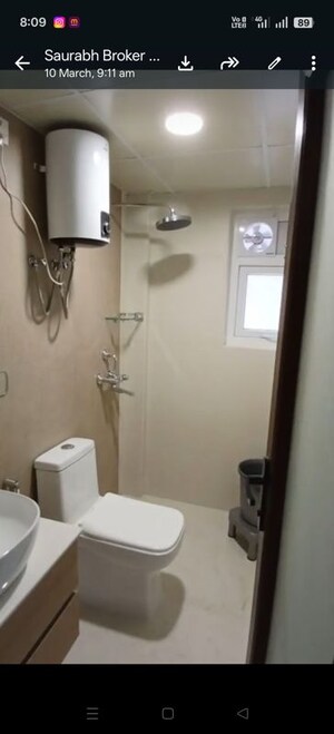 Bathroom in 2 BHK Apartment at Ninex Corona, Sector 37c – for Rent