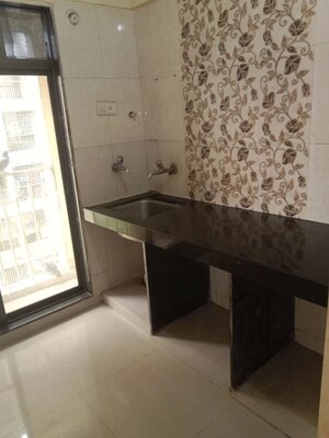 Kitchen in 1 BHK Apartment at Shree Krishna Heights Juchandra, Naigaon East – for Rent