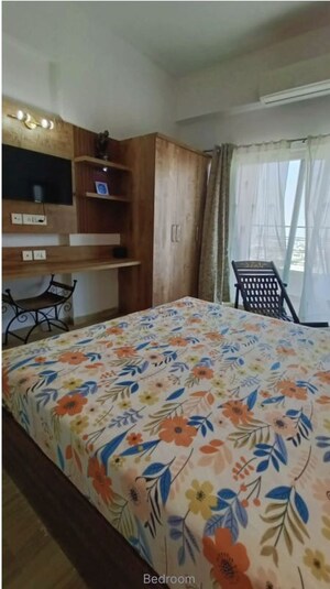 Bedroom in Studio Apartment at Paramount Golf Forest Studio Apartments - OAK Towe, Zeta I Greater Noida – for Rent