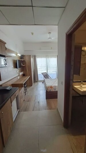 Kitchen in Studio Apartment at Paramount Golf Forest Studio Apartments - OAK Towe, Zeta I Greater Noida – for Rent