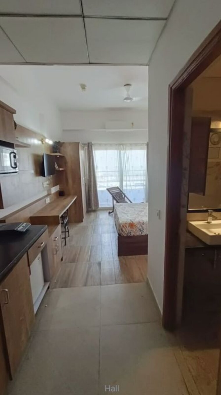 Kitchen, paramount-golf-forest-studio-apartments-oak-tower Studio 435 Sq.Ft. Apartment In Zeta I Greater Noida Greater Noida 10256179