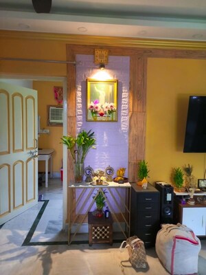 Living Room in 3 BHK Apartment at Merlin Regalia, Tangra – for Sale