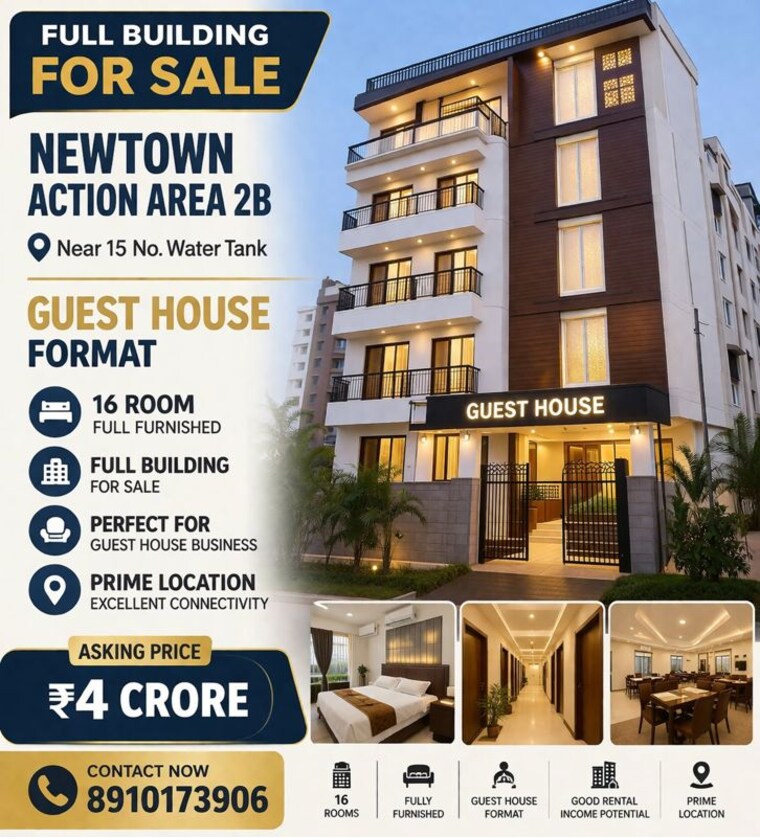 Exterior View, merlin-regalia 3 Bedroom 1800 Sq.Ft. Apartment In Tangra Kolkata 10256181