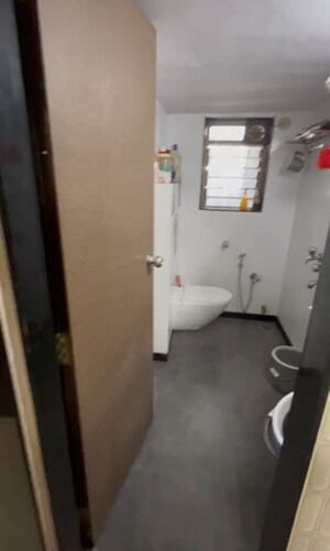 Bathroom in 2 BHK Apartment at Jaydeep Park, Majiwada – for Rent