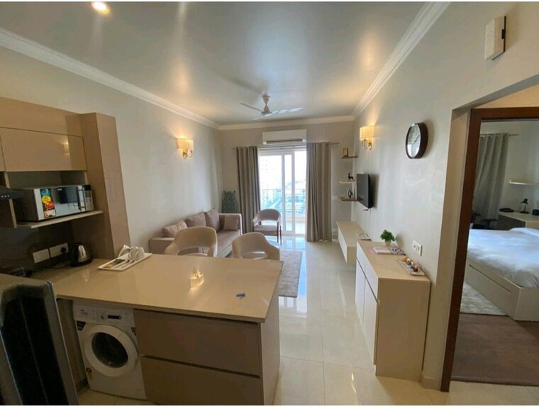 Living Room, central-park-3-the-room Studio 929 Sq.Ft. Apartment In Sohna Sector 33 Gurgaon 10256201