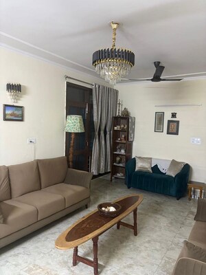 Living Room in 3 BHK Apartment at 3C Lotus 300, Sector 107 – for Rent