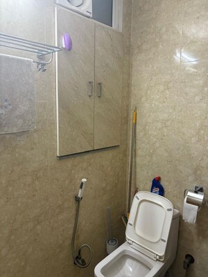 Bathroom in 3 BHK Apartment at 3C Lotus 300, Sector 107 – for Rent