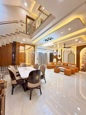 Living Room in 6+ BHK Independent House at Gandhi Path – for Sale