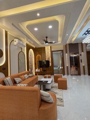 Living Room in 6+ BHK Independent House at Gandhi Path – for Sale