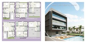 Floor Plan in 6+ BHK Villa at Nadergul – for Sale