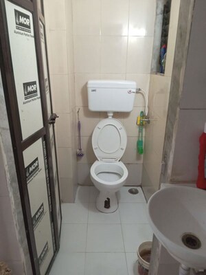 Bathroom in 1 BHK Apartment at Shagun Bhagwati Vastu, Navali – for Sale