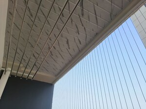 Balcony in 3 BHK Apartment at Hallmark Treasor, Narsingi – for Rent