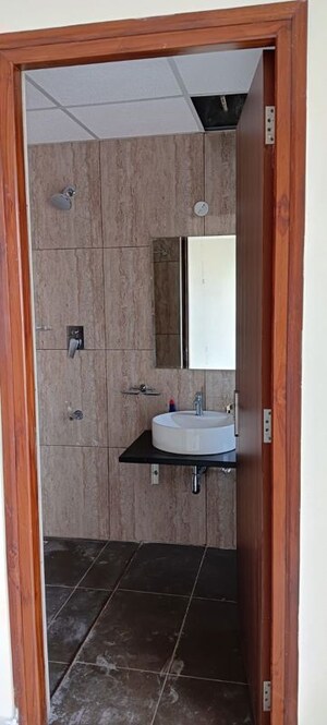 Bathroom in 3 BHK Apartment at Hallmark Treasor, Narsingi – for Rent