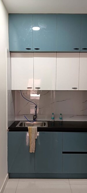 Kitchen in 3 BHK Apartment at Hallmark Treasor, Narsingi – for Rent