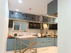 Kitchen in 3 BHK Apartment at Rajapushpa Provincia, Narsingi – for Rent